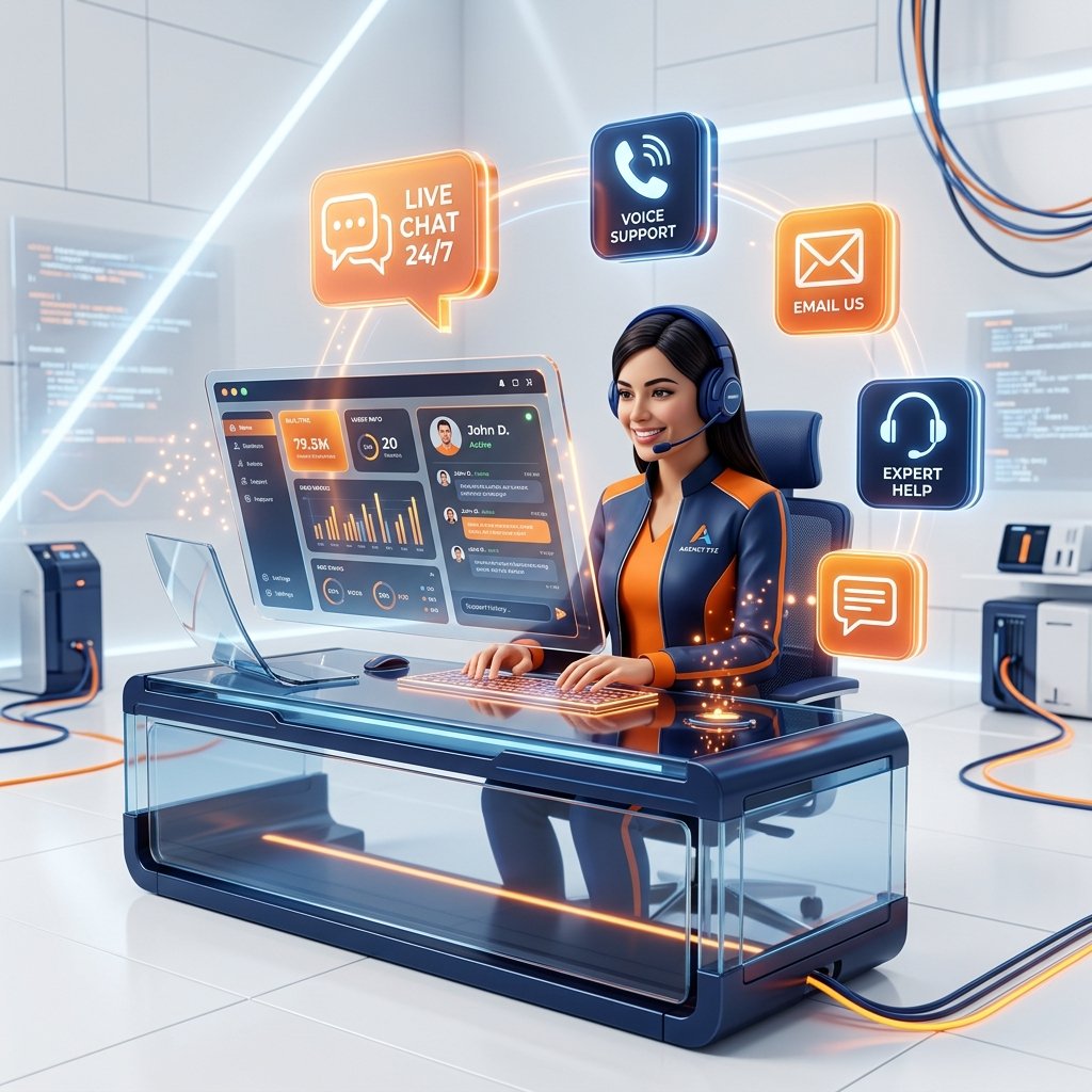 Siddhi DigiTech Support Illustration